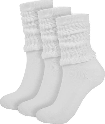 Indigo Chunky Knit Reading Socks